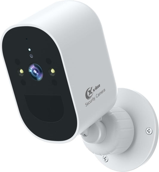 4MP Wireless Outdoor Security Camera - Smart Home Ready, Battery Powered with Night Vision & Motion Detection