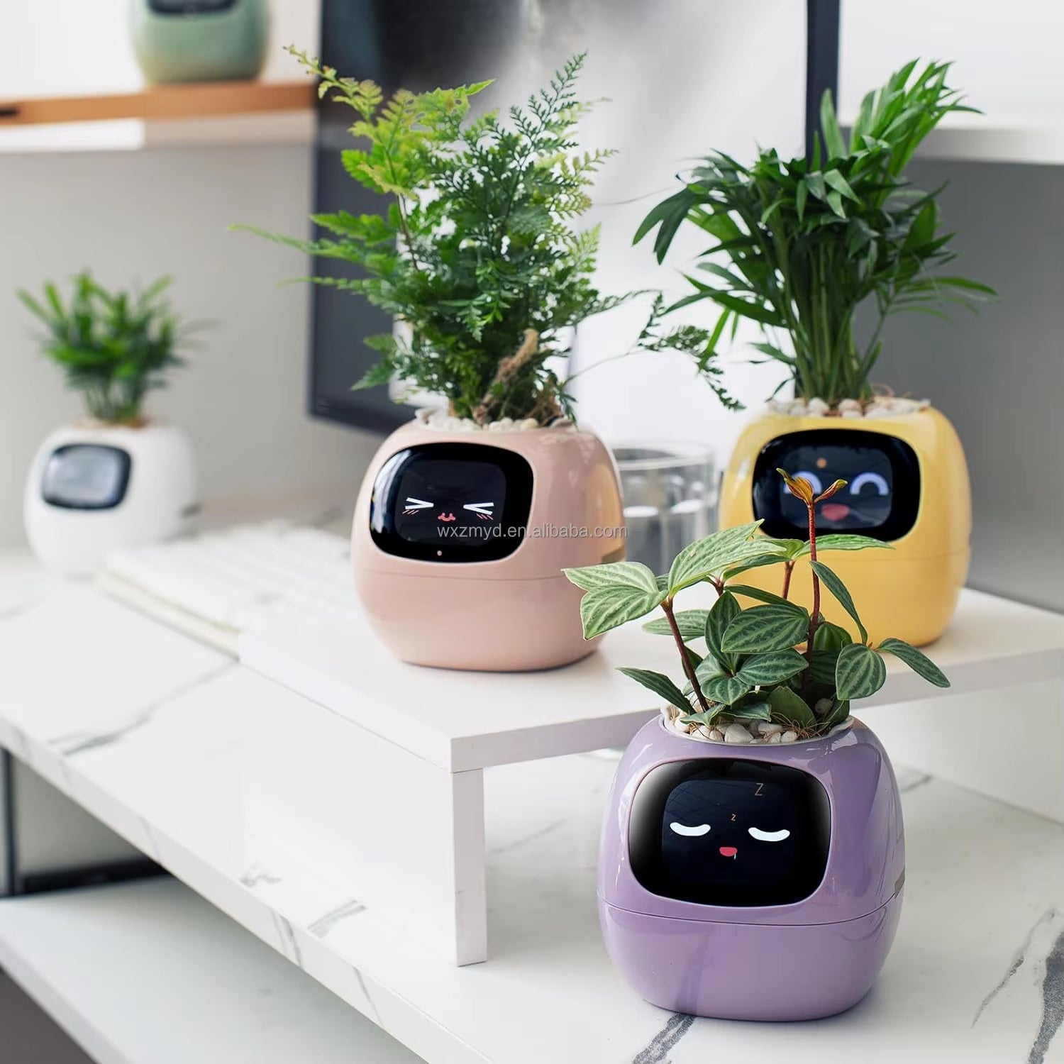 Transform Your Gardening Experience with the AI-Powered Smart Flower Pot - Real-Time Water Monitoring and Gesture Interaction for Effortless Plant Care