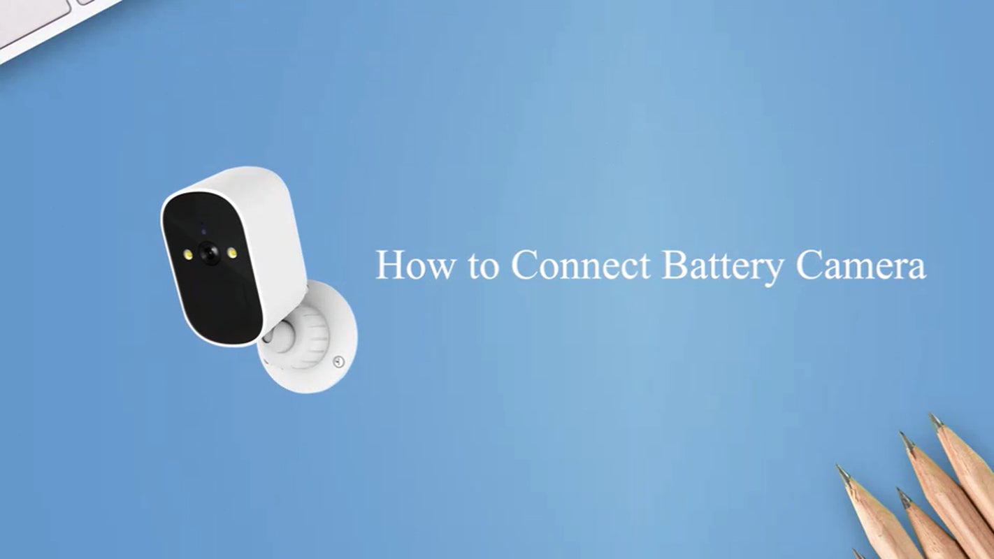 4MP Wireless Outdoor Security Camera - Smart Home Ready, Battery Powered with Night Vision & Motion Detection